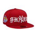 B2S x NEW ERA "SHYNER" CAP - RED SNAPBACK