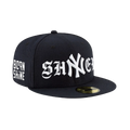 B2S x NEW ERA "SHYNER" CAP - NAVY FITTED