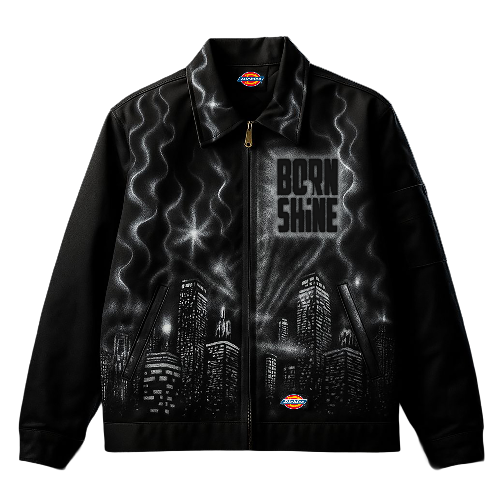B2S X COPYRIGHT WORK JACKET AIRBRUSHED
