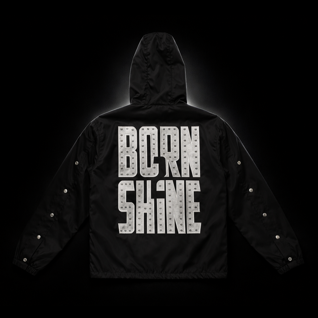 B2S NYLON JACKET - BLACK